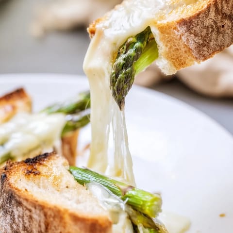 Asparagus & Brie Grilled Cheese