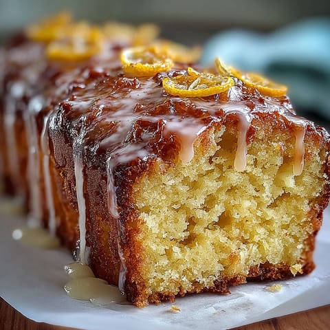 Lemon Drizzle Loaf Cake