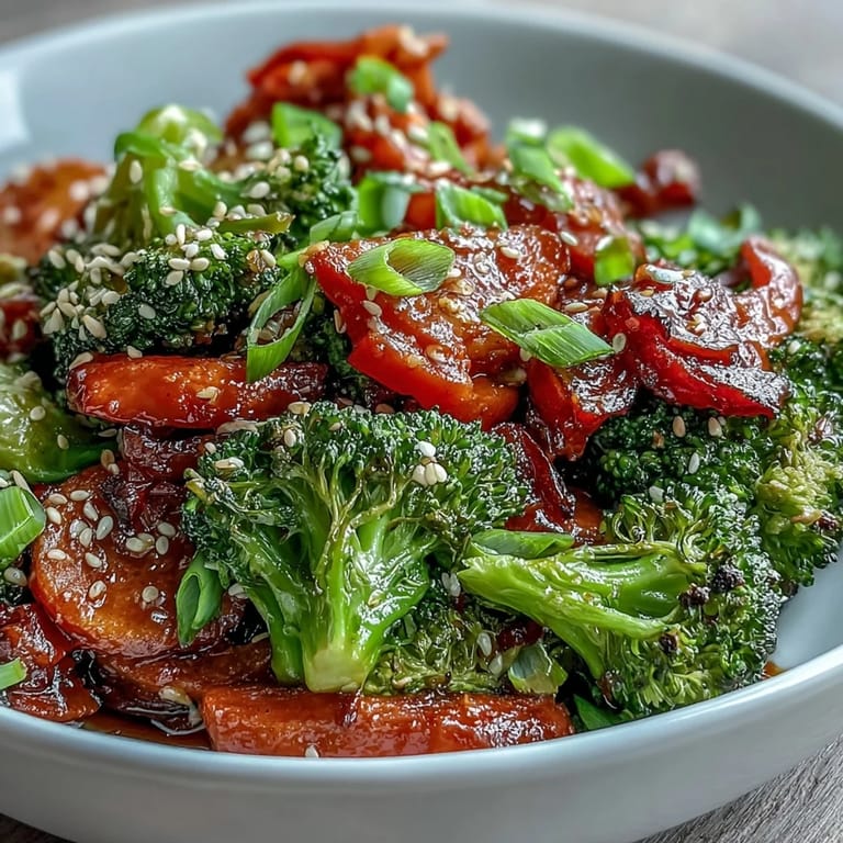 Savory fermented veggie winter stir-fry, showcasing colorful sautéed root vegetables.